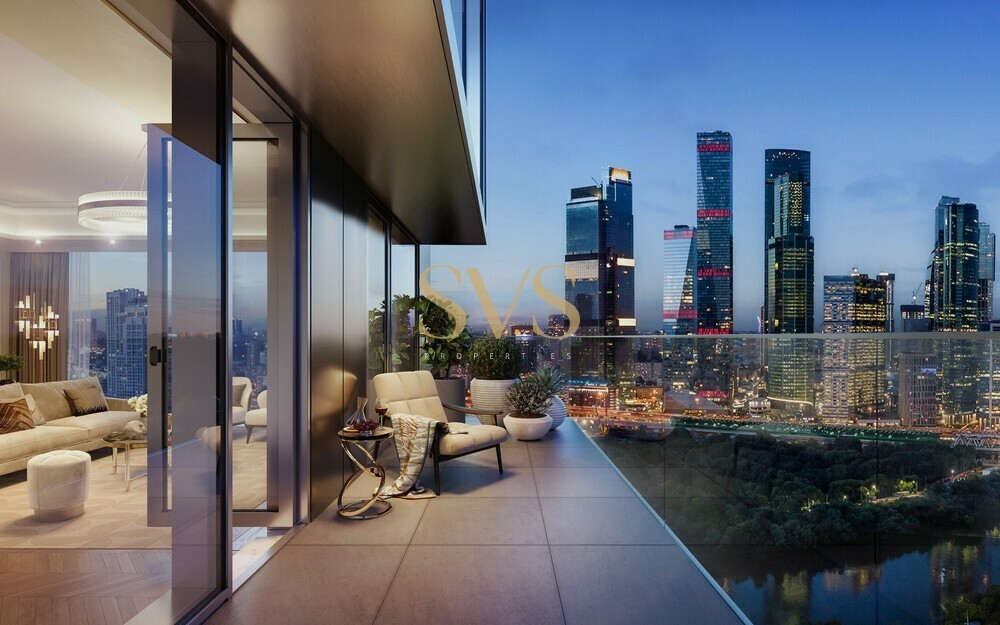 Двухуровневые пентхаусы на Кутузовском в ЖК River Park Towers
