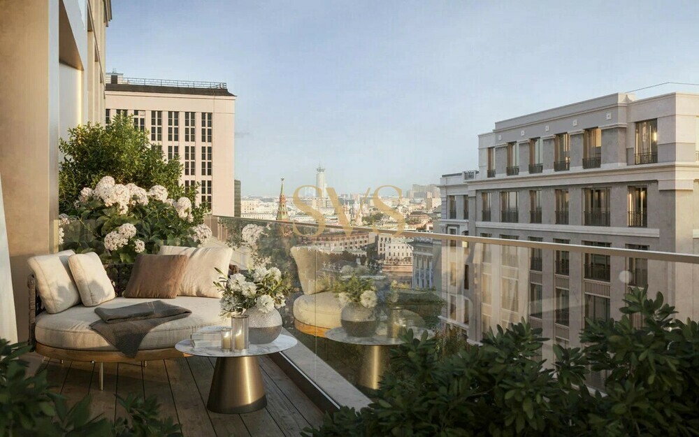 Пентхаус с террасой в Клубном Доме Luce на Арбате