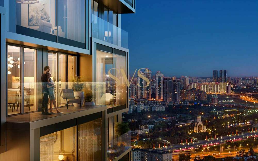 3Е-к квартира (евротрешка) в премиальном ЖК River Park Towers Кутузовский