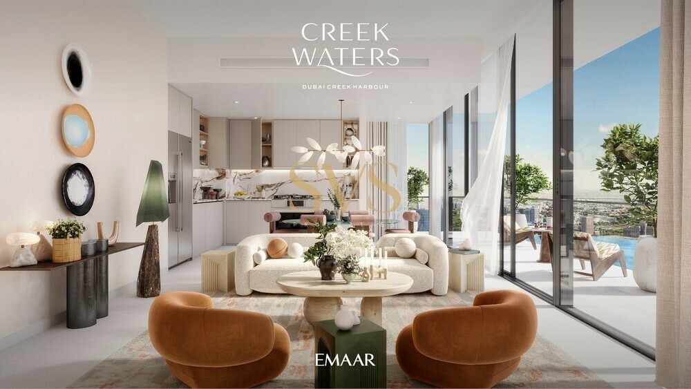 Апартаменты с 1 спальней в ЖК Creek Waters