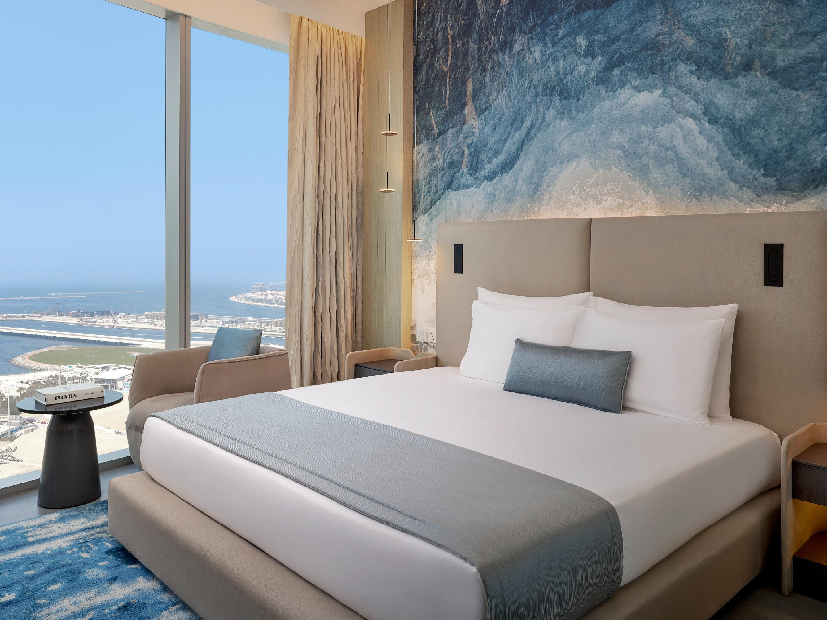 Спальня в Ciel Dubai Marina с видом на город | SVS Properties