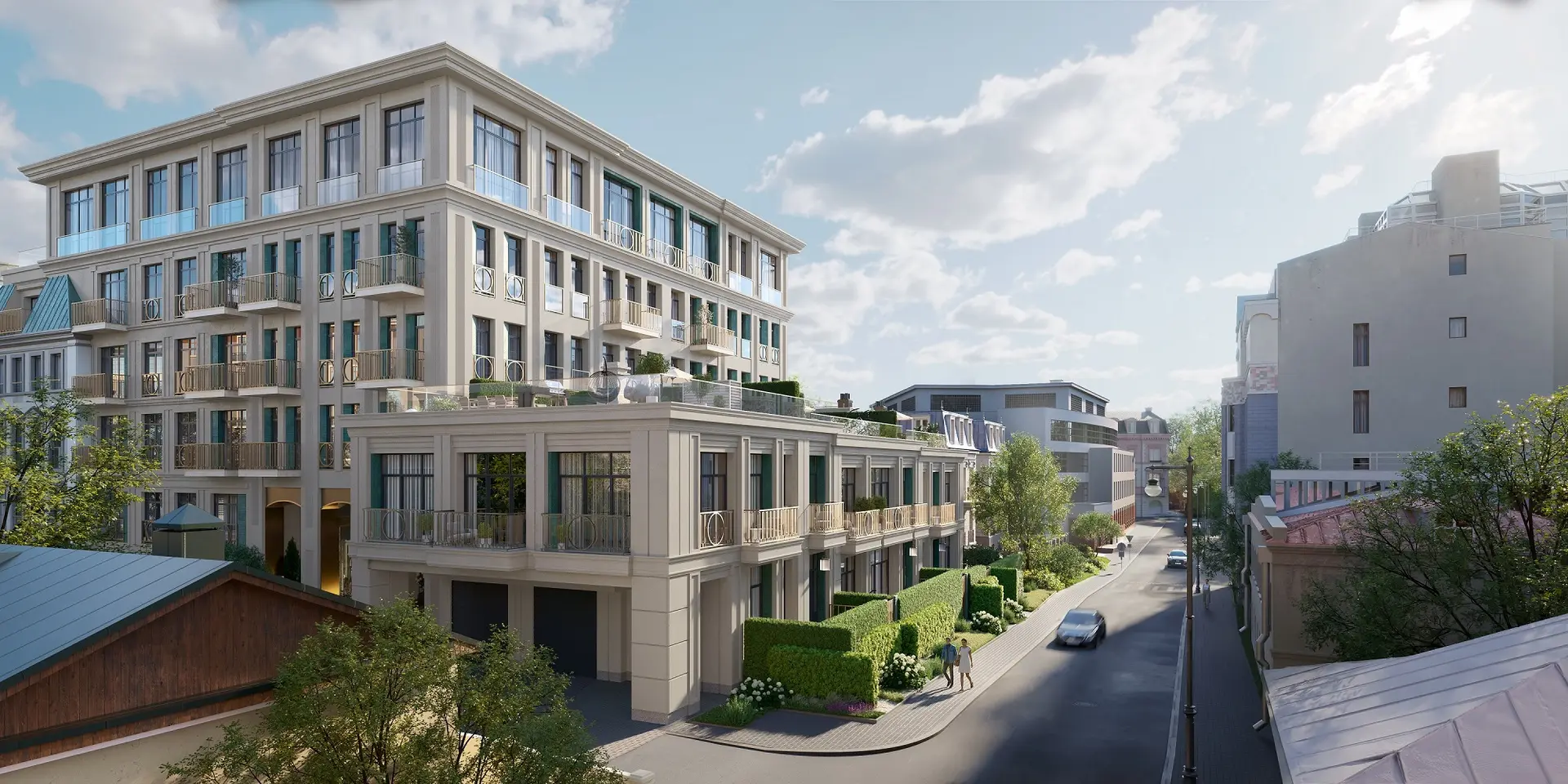 «Обыденский 1» — городские виллы в самом сердце Остоженки от  компании SVS Properties